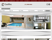 Tablet Screenshot of castilhoimoveis.com.br